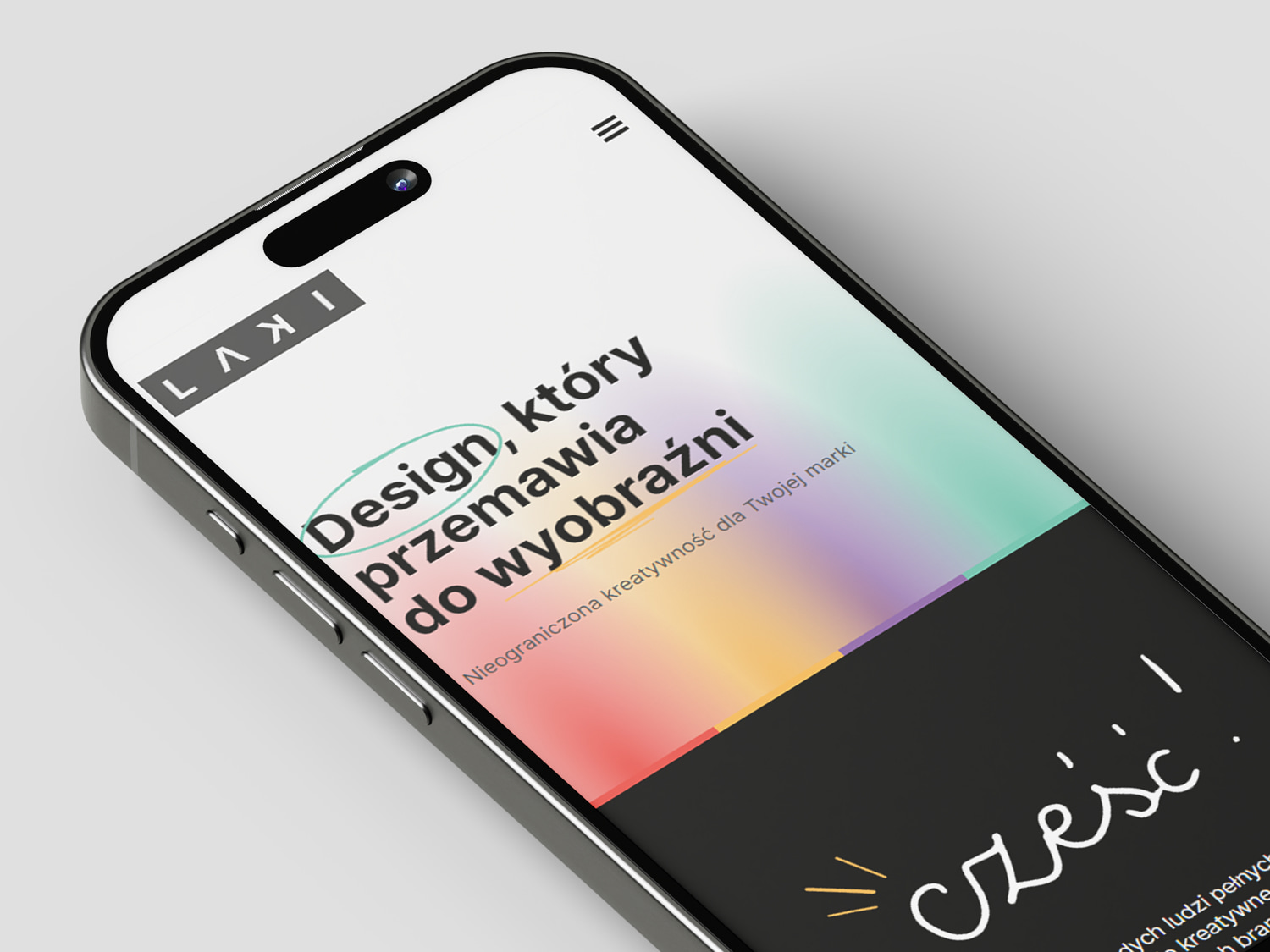 Portfolio dla studia kreatywnego